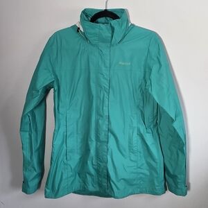 Marmot Teal Waterproof Rain Jacket